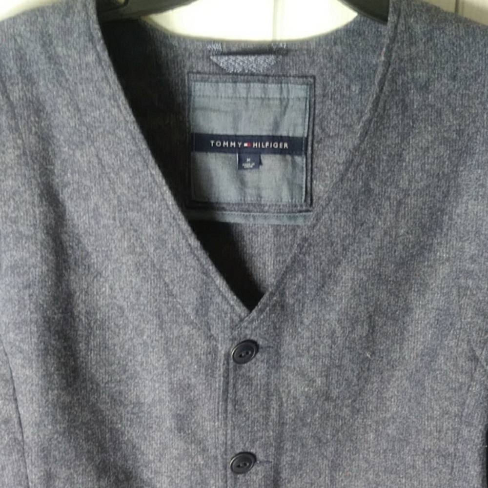 Tommy Hilfiger Collegiate Navy vest medium - Picture 3 of 8